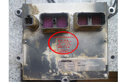 小松PC400-8挖掘機(jī)發(fā)動機(jī)電腦板 ECM控制模塊 保裝車